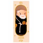 Boneco Religioso São Bento 32 cm - Zip