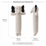 Naninha Rolinho Elefante Cinza - Pimpolho