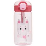 Garrafa Tritan c/ Canudo Filhotiis Gato Mia 460ml (12m+) - Kouii