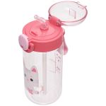 Garrafa Tritan c/ Canudo Filhotiis Gato Mia 460ml (12m+) - Kouii