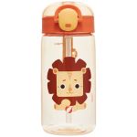 Garrafa Tritan c/ Canudo Filhotiis Leão Léo 460ml (12m+) - Kouii