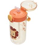 Garrafa Tritan c/ Canudo Filhotiis Leão Léo 460ml (12m+) - Kouii