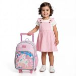 Mochila de Rodinhas Unicórnio - Tip Top