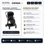 Carrinho de Bebê Sienna Ink (0-22kg) - ABC Design