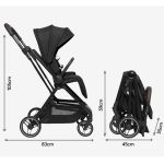 Carrinho de Bebê Sienna Ink (0-22kg) - ABC Design