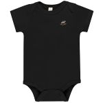 Body curto em suedine Preto Pati Nicki - Up Baby