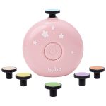Kit Lixa de Unha Elétrico com 6 Lixas Rosa (0m+) - Buba