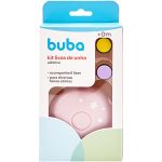 Kit Lixa de Unha Elétrico com 6 Lixas Rosa (0m+) - Buba