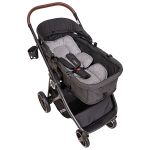 Protetor para Carrinho Acolchoado Soft Melange Grafite (0m+) - Kiddo