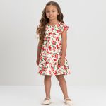 Vestido em cotton Joaninhas - Up Baby