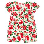 Macaquinho curto em cotton Joaninhas - Up Baby
