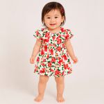 Macaquinho curto em cotton Joaninhas - Up Baby