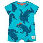 Macacão curto em malha Dinossauros - Up Baby