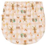 Body regata c/ Cobre Fralda em suedine Fazendinha - Up Baby
