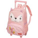 Mochila de Rodinhas Fun Time Rosa - Fisher Price