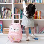 Mochila de Rodinhas Fun Time Rosa - Fisher Price