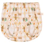 Body regata c/ Cobre Fralda em suedine Fazendinha - Up Baby
