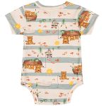 Body curto c/ Bermuda em suedine Bear Family - Up Baby