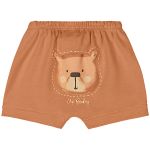 Body curto c/ Bermuda em suedine Bear Family - Up Baby