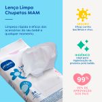 Lenço Limpa e Higieninza Chupetas e Acessórios 24un - MAM