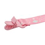 Kit 2 Prendedores de Chupeta Happy Sky Rosa (3m+) - Lilica & Tigor