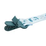Kit 2 Prendedores de Chupeta Happy Pilot Azul (3m+) - Lilica & Tigor