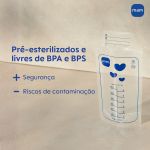 Sacos para Armazenar Leite Materno 25 Un 180ml - MAM