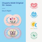 Chupeta Original Day & Night Girls 2un (16m+) - MAM