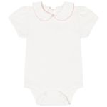 Jardineira c/ Body curto em suedine Jardim - Up Baby