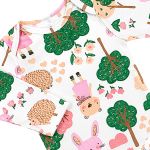 Body longo em suedine Amiguinhas - Up Baby