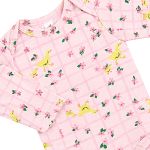 Body longo em suedine Patinhas - Up Baby