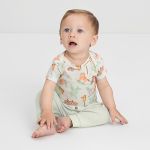 Body curto c/ Calça em suedine Brinquedos - Up Baby