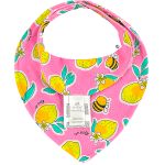 Babador Bandana em suedine Limões - Up Baby