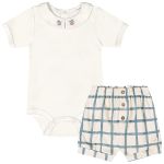Body curto c/ Short em suedine Circo - Up Baby