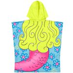 Toalha Poncho de Praia atoalhado Sereia -  Up Baby