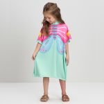 Toalha Poncho de Praia atoalhado Borboleta - Up Baby