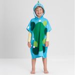Toalha Poncho de Praia atoalhado Dinossauro - Up Baby