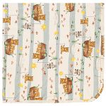 Manta em suedine Bear Family - Up Baby
