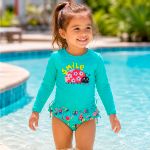 Biquíni c/ proteção UV FPS +50 Joaninha Smile - Up Baby