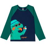 Conjunto de banho Dino: Camiseta Surfista + Sunga - Up Baby