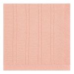 Manta em tricot Trançado Rosé - Mini & Co.