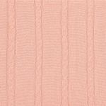 Manta em tricot Trançado Rosé - Mini & Co.