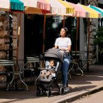 Carrinho de bebê Ping 3 Trekking Deep Black (0-15kg) - ABC Design