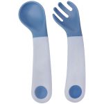 Kit Talheres de Treinamento Azul (6m+) - Buba