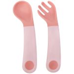 Kit Talheres de Treinamento Rosa (6m+) - Buba