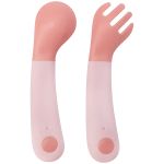Kit Talheres de Treinamento Rosa (6m+) - Buba