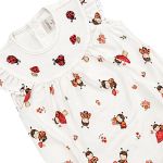 Body Romper babadinhos em algodão egípcio Joaninhas - Mini & Co.