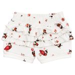 Body curto c/ Short em algodão egípcio Joaninhas - Mini & Co.