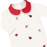 Macacão longo c/ golinha em tricot Joaninhas - Mini & Co.