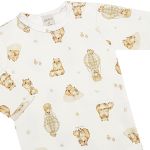 Body longo em algodão egípcio Capivaras - Mini & Co.